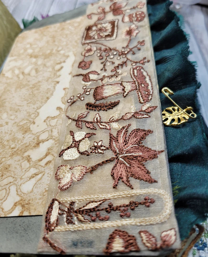 Boho Grungy Botanical Junk Journal