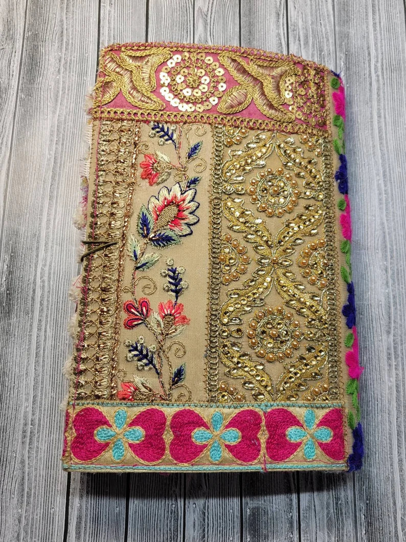 Pink and Gold Boho Junk Journal