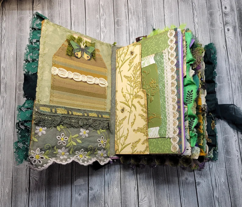 Boho Grungy Botanical Junk Journal – Louise Street Studio