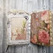 Homemade "Vintage Floral" Folio with removable Journal