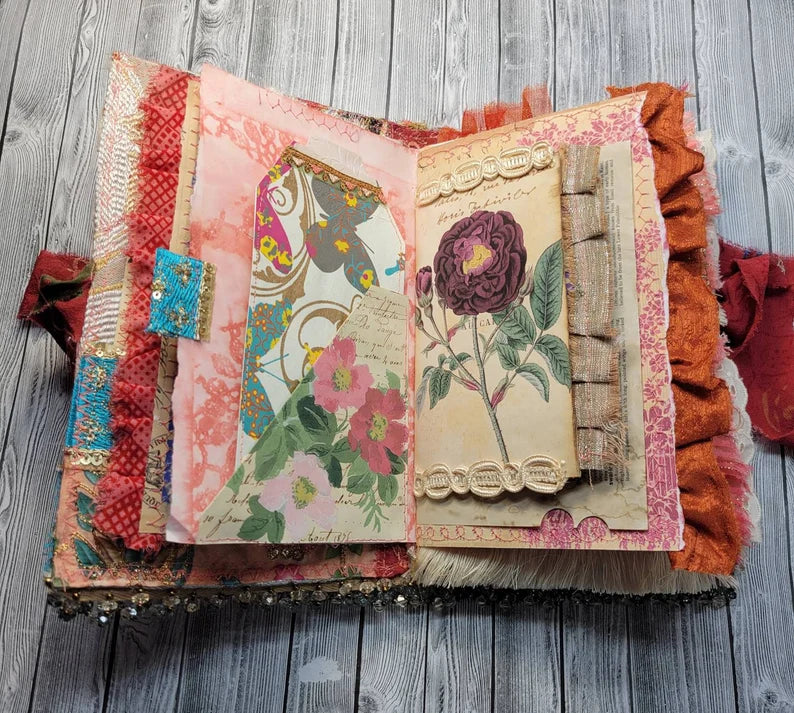 Floral Boho Junk Journal