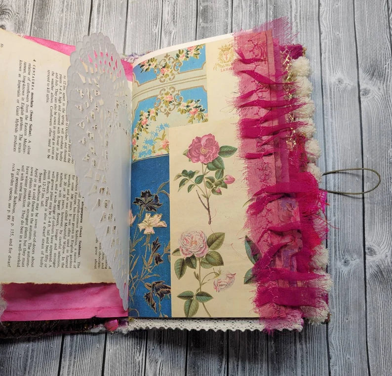 Pink and Gold Boho Junk Journal