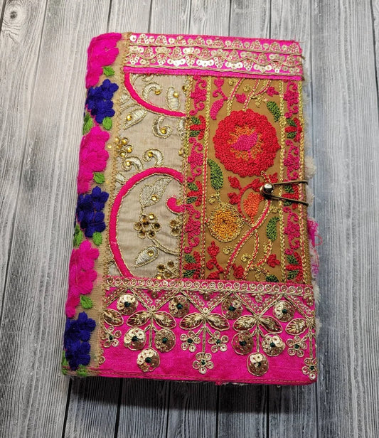 Pink and Gold Boho Junk Journal