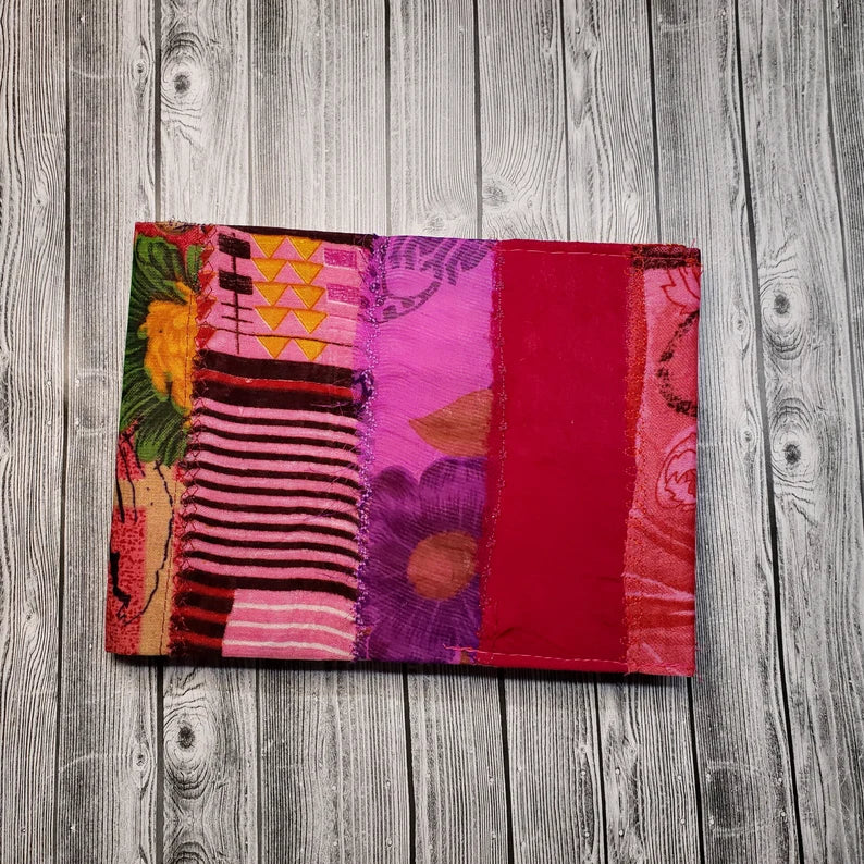 Sari Silk Fabric (half size) Composition Notebook Cover